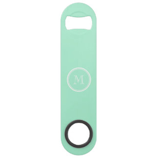 Light Mint Green High End Coloured Speed Bottle Opener