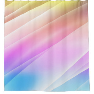 Light Multicolor, Rainbow cover with long lines. D