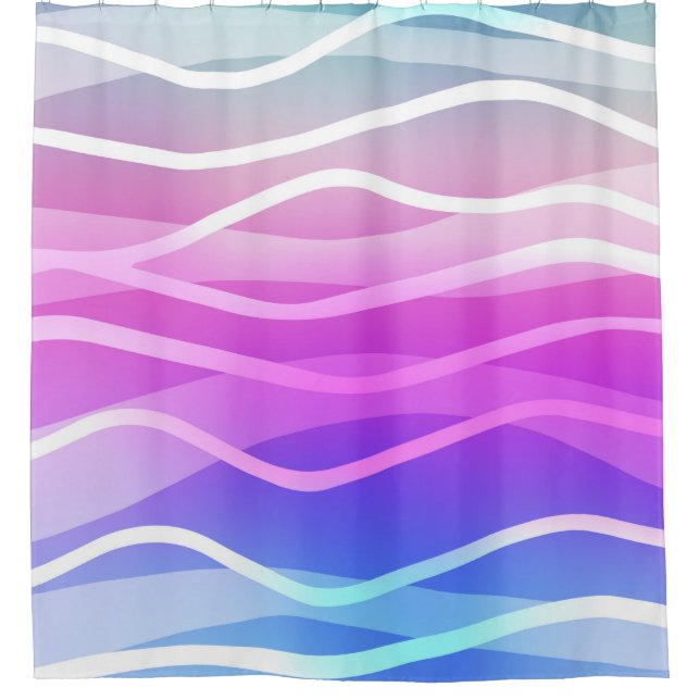Light Multicolor, Rainbow layout with flat lines.  (Front)