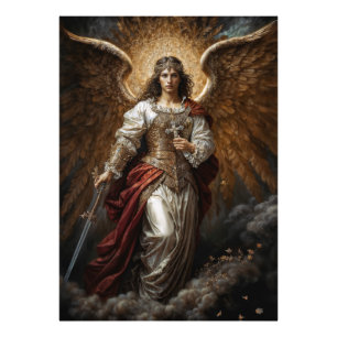 Light of Divine Order, Archangel Michael Photo Print