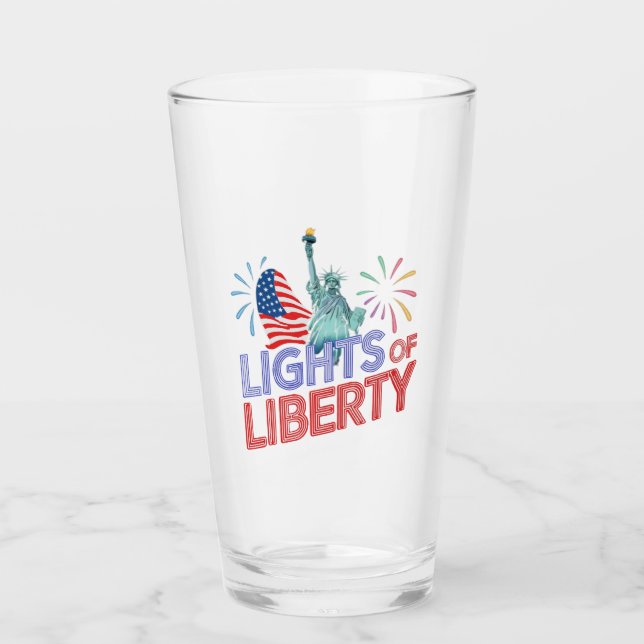 Light of Freedom Glass (Front)
