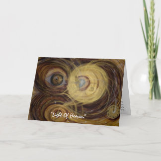 Light Of Heaven, "Light Of Heaven" Holiday Card