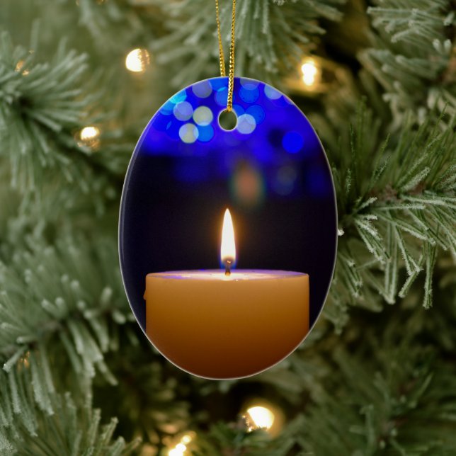 Light of Hope Ceramic Ornament (Tree)