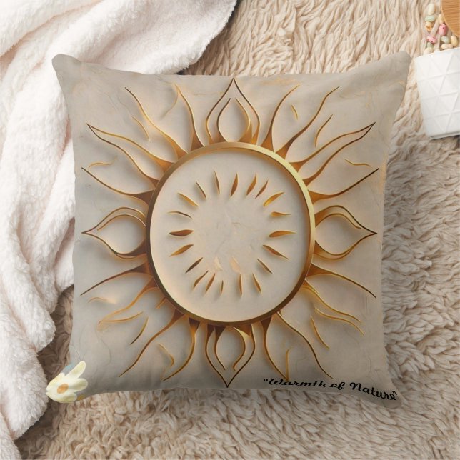 "Light of Life" Throw Pillow (Blanket)