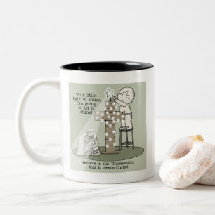 Light of Mine Two-Tone Coffee Mug