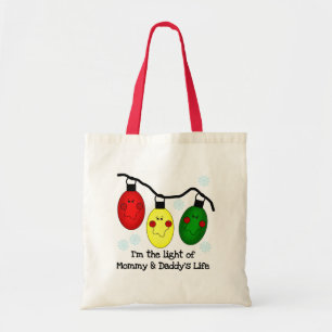 Light of Mommy and Daddy's Life Tshirts and Gifts Tote Bag