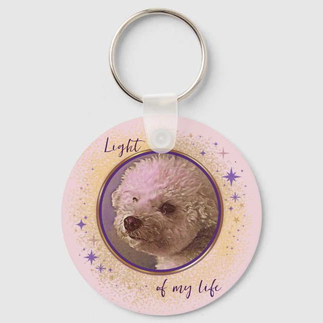 Light of My Life Keychain (Front)