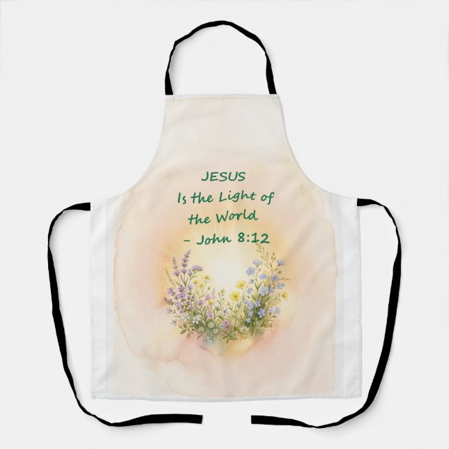 Light of the World Apron (Front)