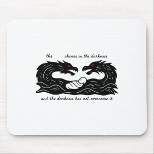 Light Of The World Baby Jesus Christian Design  Mouse Pad