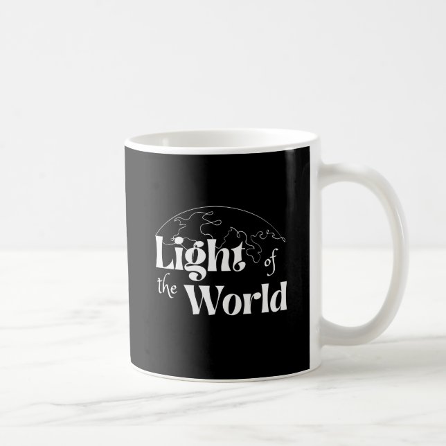 Light of the World Inspirational Christmas  Coffee Mug (Right)