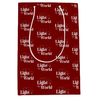 Light of the World Inspirational Christmas  Medium Gift Bag
