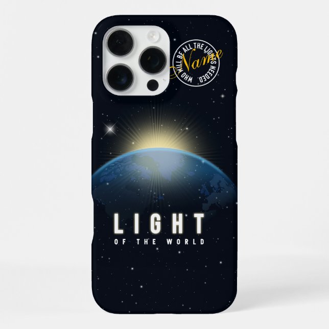 Light of the World |  iPhone Case (Back)