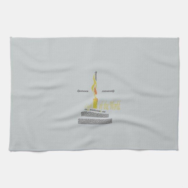 Light of the World Kitchen Towel (Horizontal)
