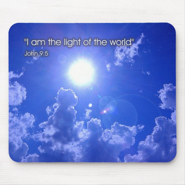 Light of the world - mousepad (Front)