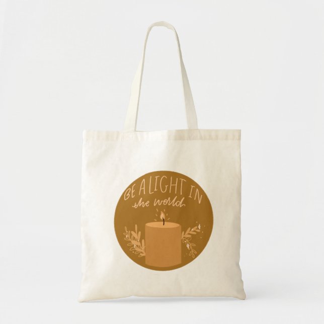 Light of the World Tote Bag (Front)