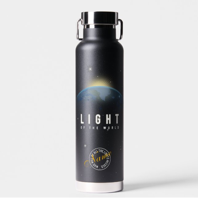 Light of the World |  Water Bottle (Front)