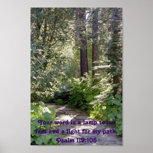 Light on My Path Poster (Front)