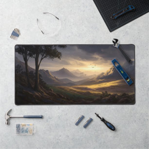 Light on the Horizon Desk Mat
