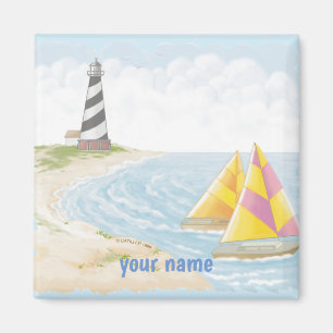 Light One Lighthouse magnet