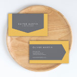 Light Orange and Grey Modern Professional Business Card<br><div class="desc">Modern stylish business card in light orange and grey. The card is ideal for Corporate Professionals as well as and Creative Professionals seeking a modern professional look for their business cards: Consultants, Attorney, Real Estate Agents, Accountant, Brokers, Architect, Writer, Blogger and Freelancers. It is easy to customize; you can easily...</div>