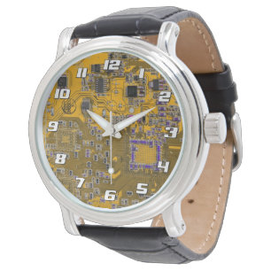 Light Orange PCB Circuit Board Design for IT Pros Watch