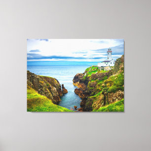 Light Over the Edge – Fanad Head Lighthouse Canvas Print