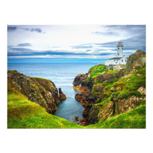 Light Over the Edge – Fanad Head Lighthouse Photo Print