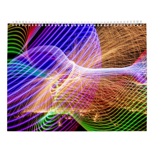 Light Painting Calendar (Back)