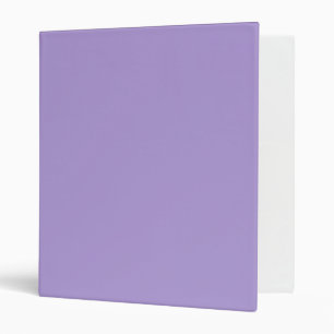 Light Pastel Purple Solid Colour Binder