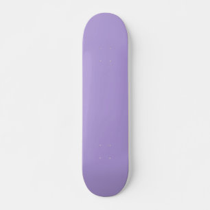 Light Pastel Purple Solid Colour Skateboard