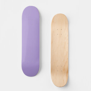 Light Pastel Purple Solid Colour Skateboard