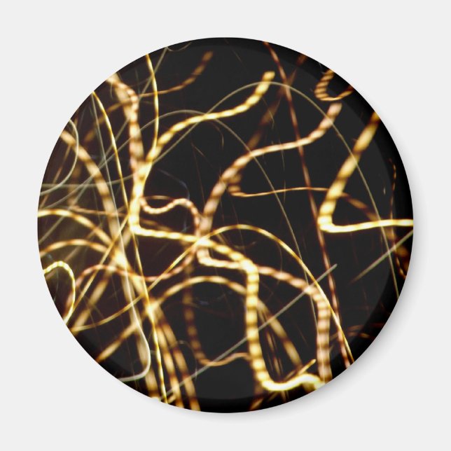 Light Patterns Magnet (Front)