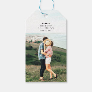 Light Photo   Save The Date   Gift Tag