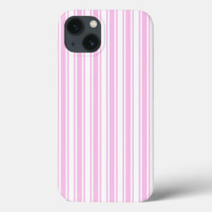 Light pink and white candy stripes Case-Mate iPhon iPhone 13 Case