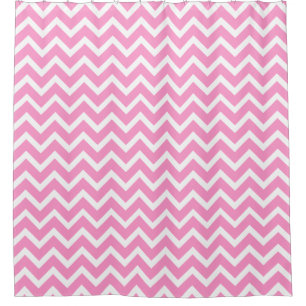 Light Pink And White Chevron Pattern