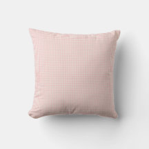 Light Pink and White Gingham Plaid Pattern Cozy 