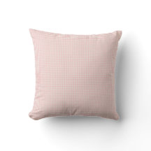 Light Pink and White Gingham Plaid Pattern Cozy 