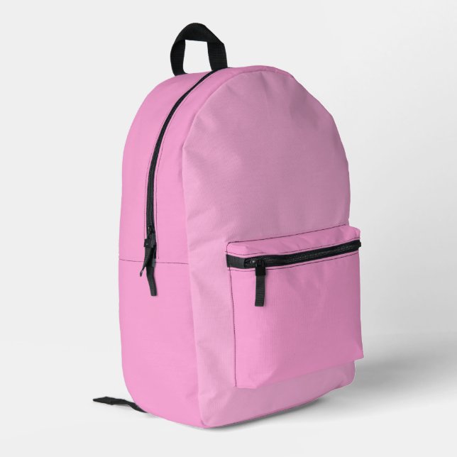 Light Pink Backpack  (Back Corner Left)