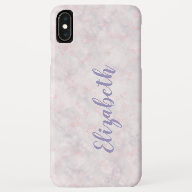 Light Pink Bokeh Case-Mate iPhone XS Max Case (Back)