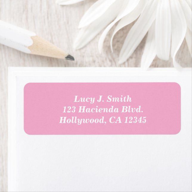 Light Pink Bold Script Modern Minimalist (En situation)