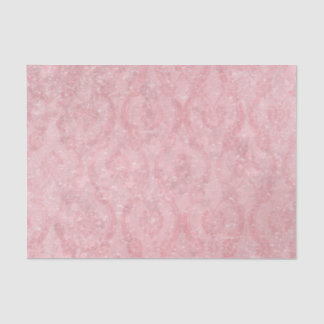 Light Pink Damask Tissue Paper