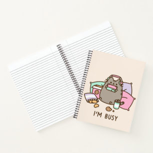 Light Pink Design  21.6 cm x 28 cm Spiral Notebook