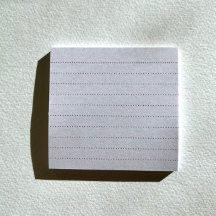 Light Pink Dot Rule Post-It Notes