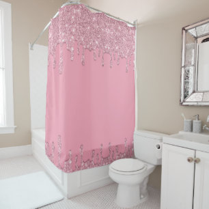 Light Pink Dripping Glitter 