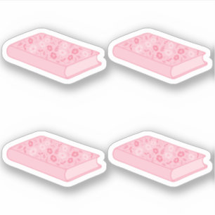 Light Pink Floral Books