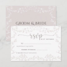 Light Pink floral design Elegant Wedding