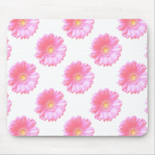 Light pink gerbera daisy mouse pad