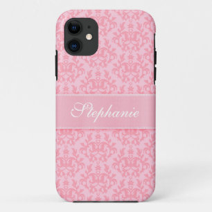 Light pink kangaroo paw patterned custom  iPhone 11 case