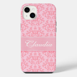 Light pink Kangaroo Paws patterned iPhone 14 Plus Case