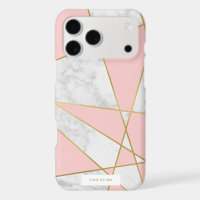 Light Pink Marble and Gold